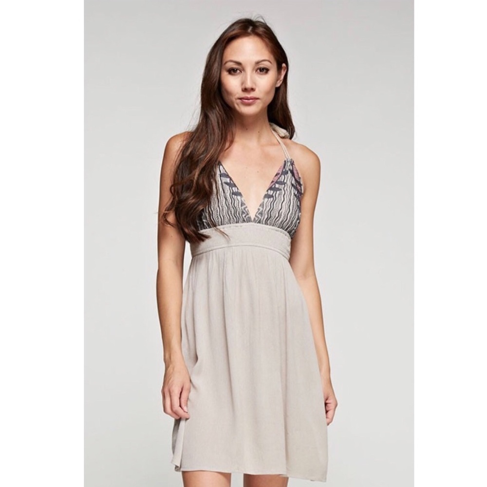 NEW Lovestitch Embroidered Halter Boho Dress